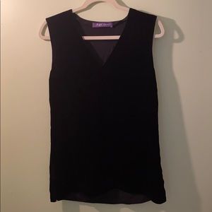 Ralph Lauren Purple Label Velvet Tunic